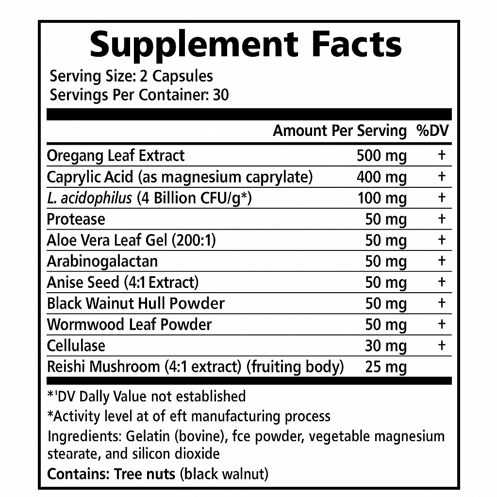 Candida Cleanse – Supports Clearer Tongue