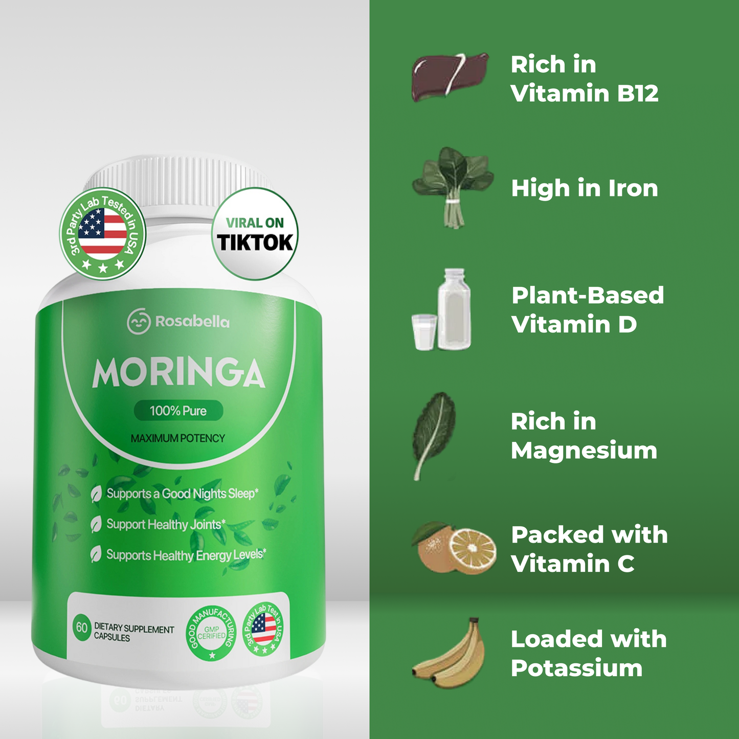Moringa – Supports Overall Wellness