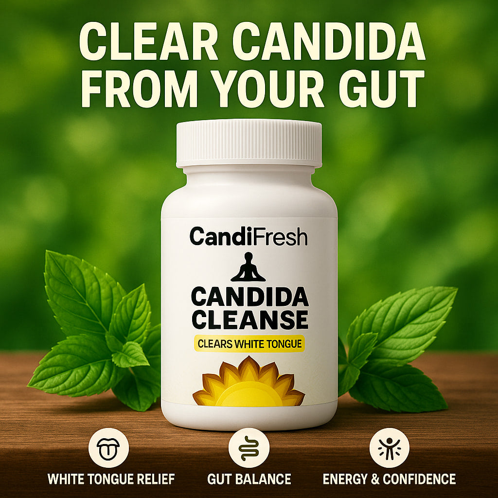 Candida Cleanse – Supports Clearer Tongue