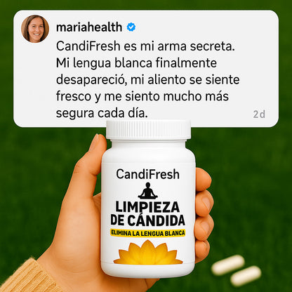 Limpieza de Cándida – Favorece una lengua más limpia