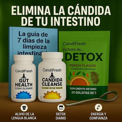Kit de Limpieza de Lengua Blanca CandiFresh