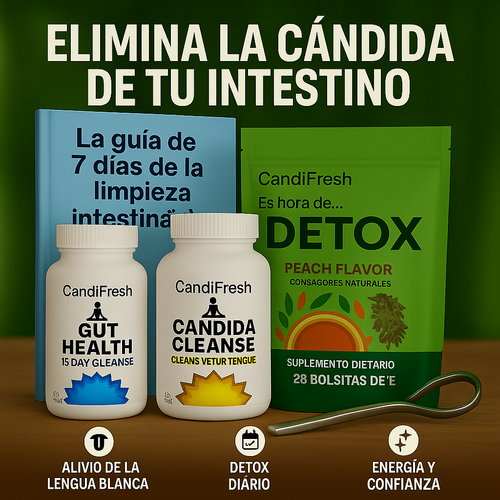 Kit de Limpieza de Lengua Blanca CandiFresh