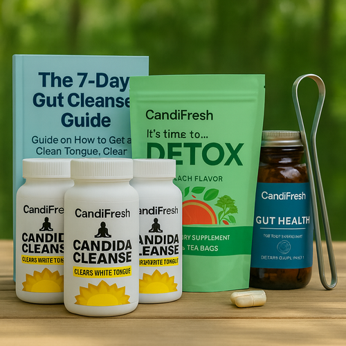 CandiFresh Full White Tongue Cleansing Kit