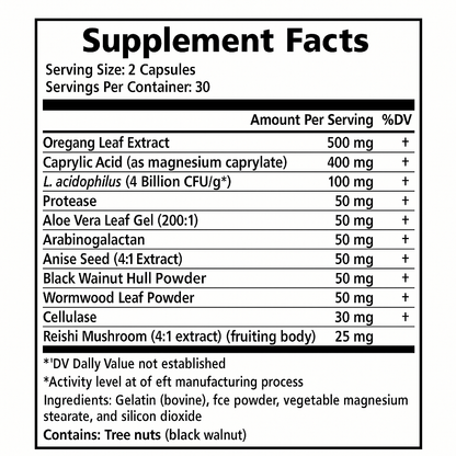 Candida Cleanse – Supports Clearer Tongue