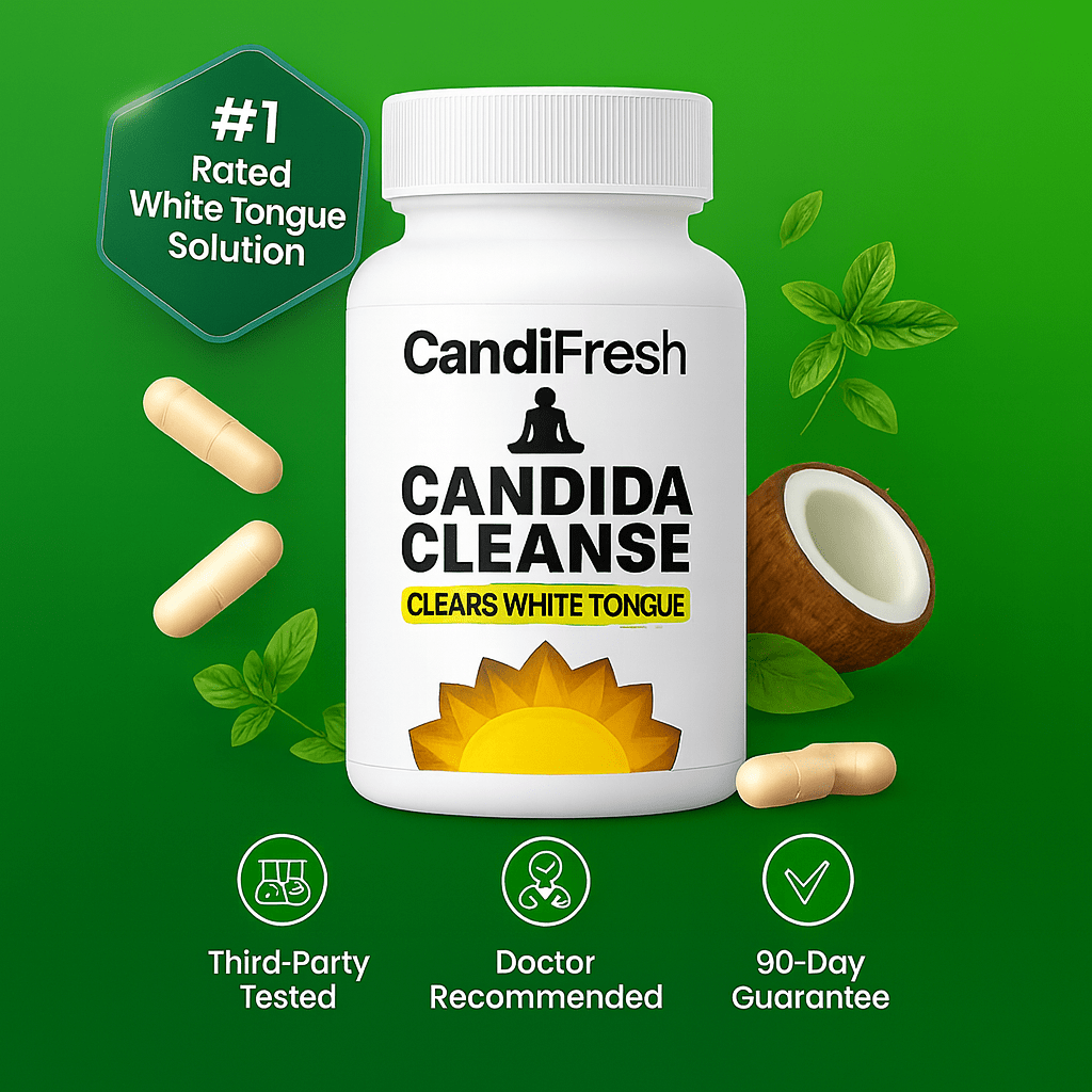 Candida Cleanse – Supports Clearer Tongue