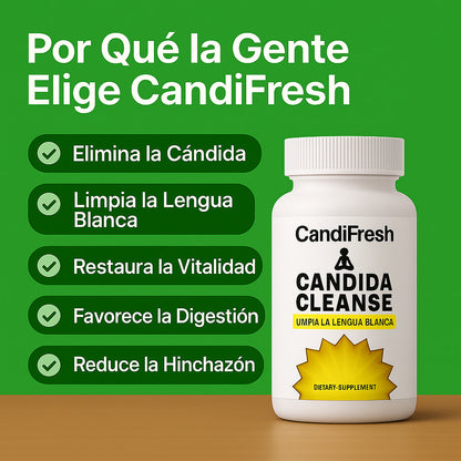 Limpieza de Cándida – Favorece una lengua más limpia