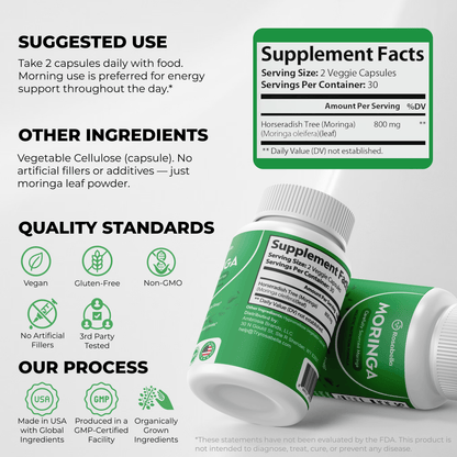 Moringa – Supports Overall Wellness
